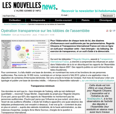 Les Nouvelles News